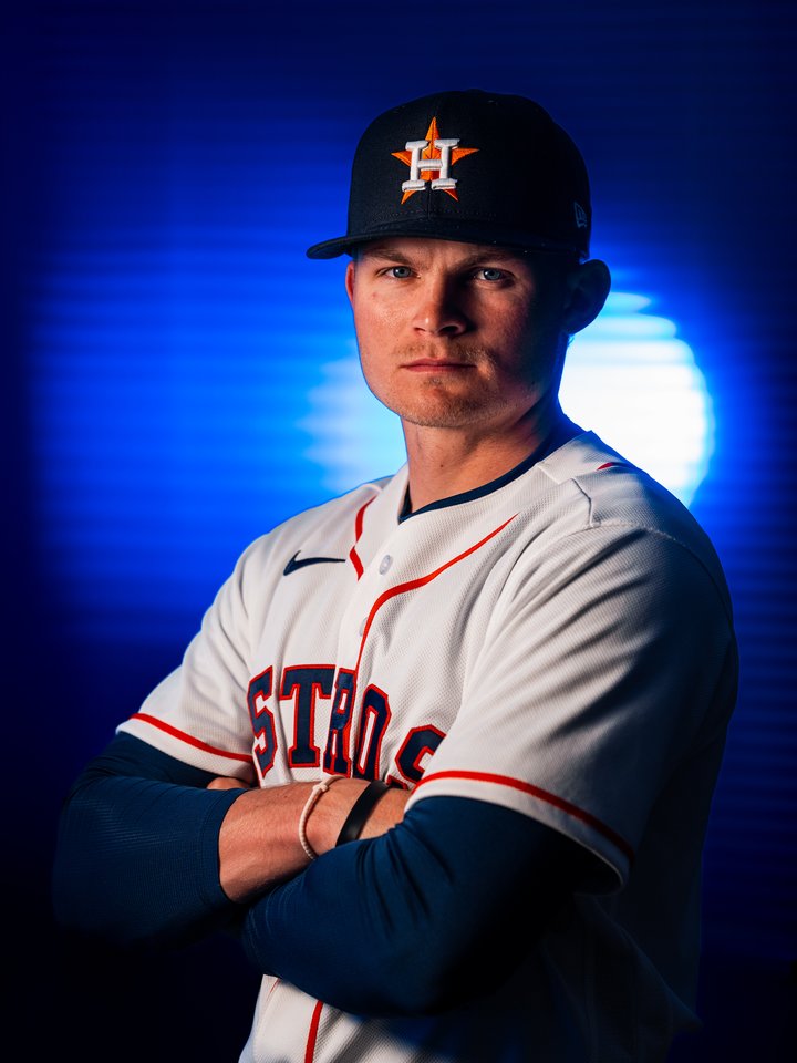Joseph Sullivan in a Houston Astros uniform